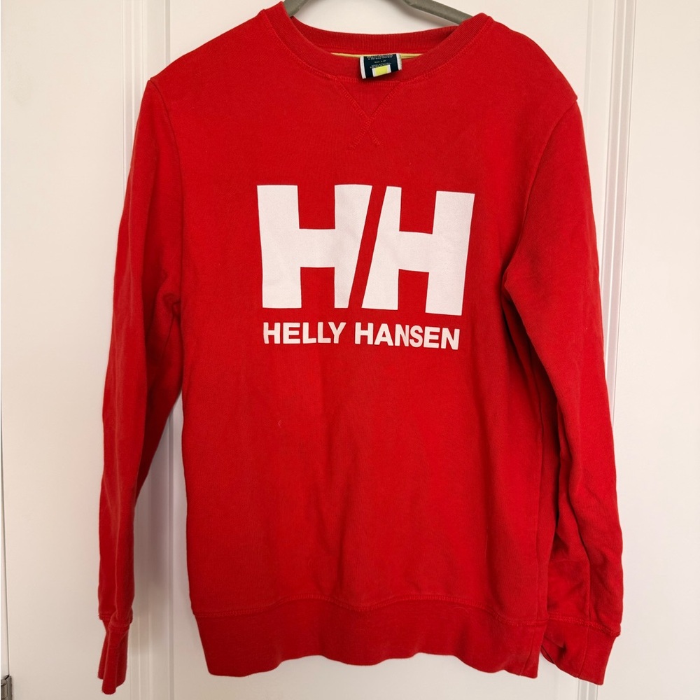 Helly Hansen Bold Red Crewneck Sweater